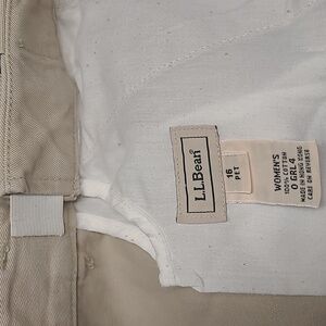 L.L. Bean Women's Classic Tan Skirt